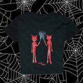 Bxoxo Baby T-shirt Streetwear Gothic Summer Fashion Aesthetic Harajuku Punk Graphic Print Y2K Style T-shirt Vintage Cropped Top Women